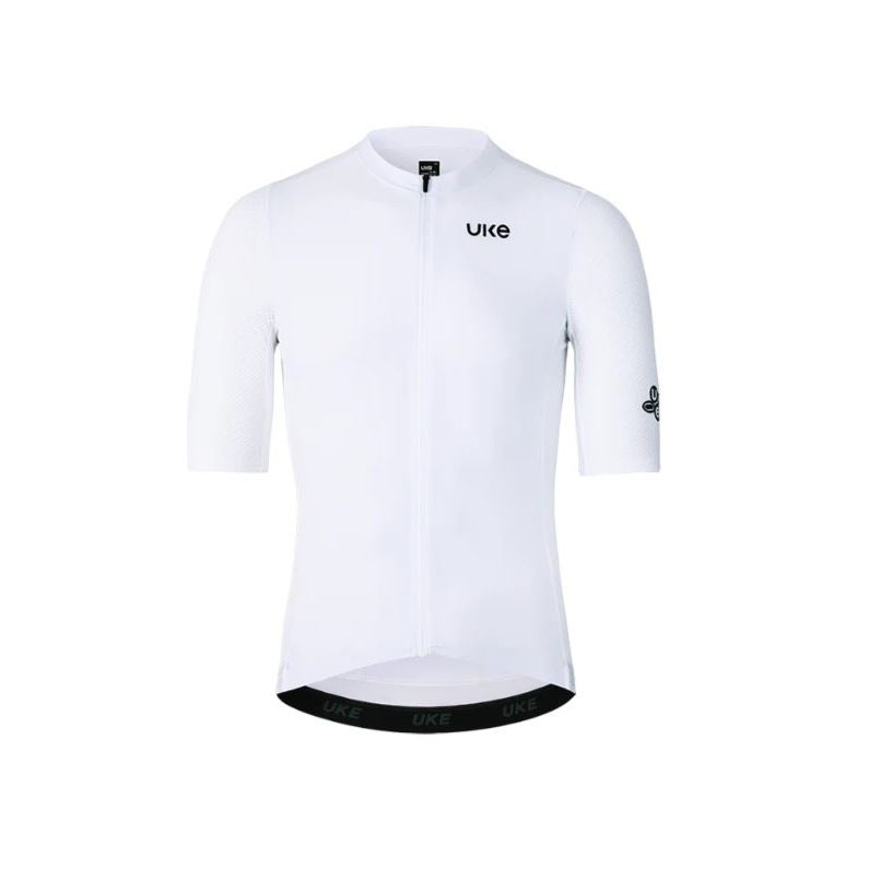 UKE RC200 Men's Short Sleeves Jersey White At CYKL GARAGE